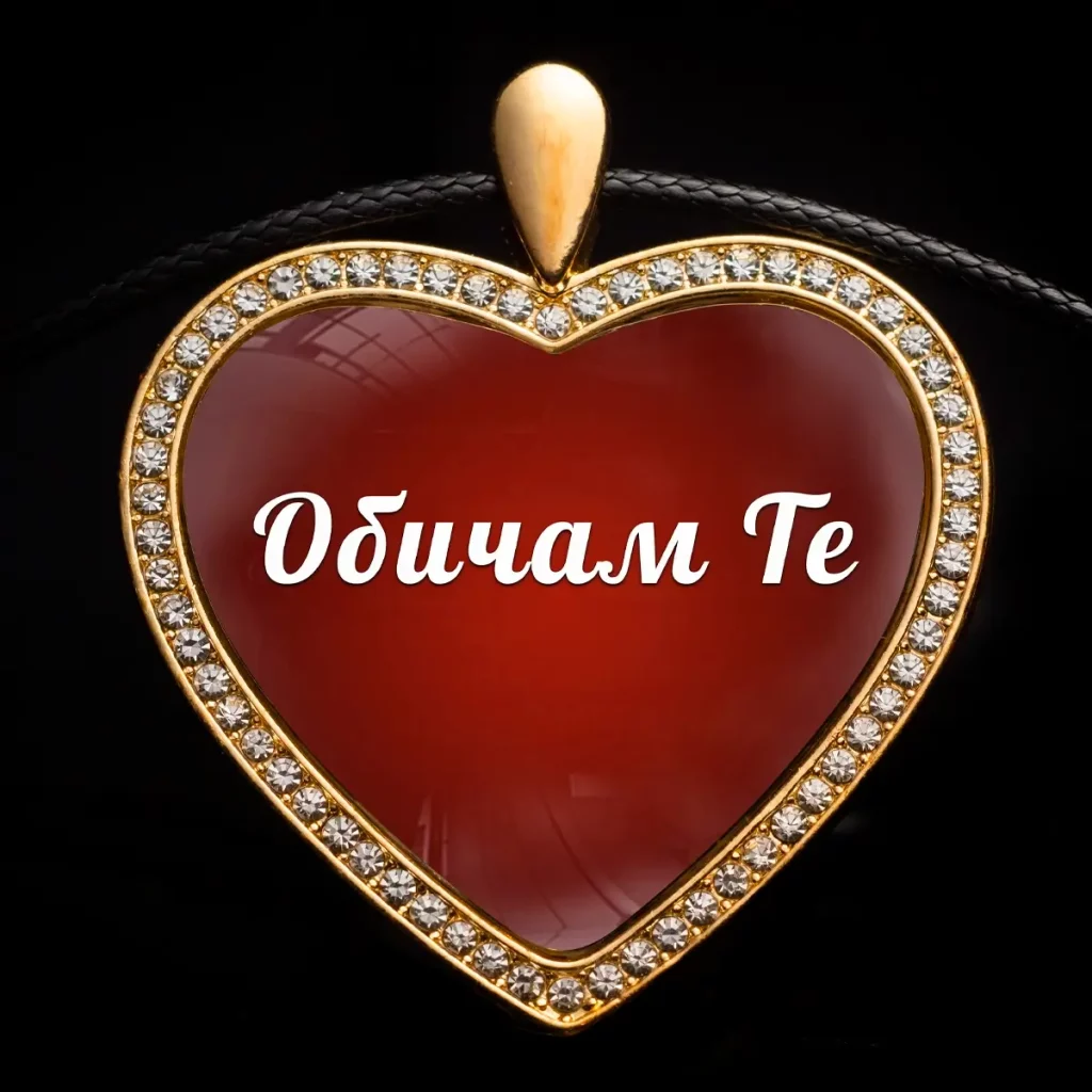 Black Lux Gold Red White Heart WEB